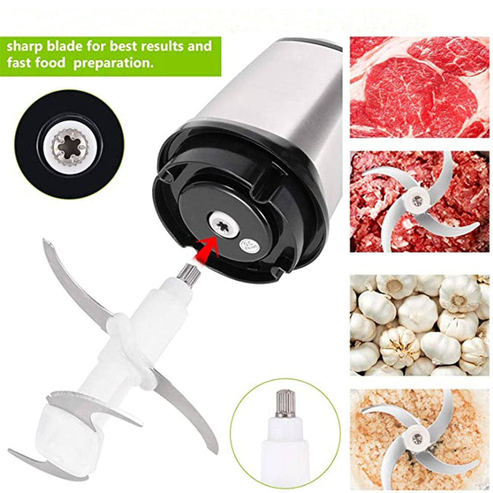 Stainless Steel Electric Chopper Grinder