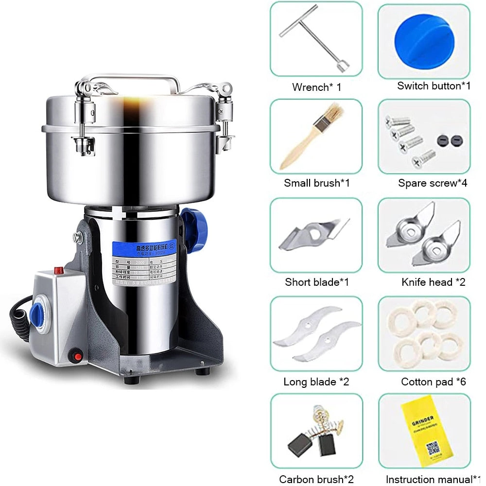 Grinder Electric Coffee Dry Food