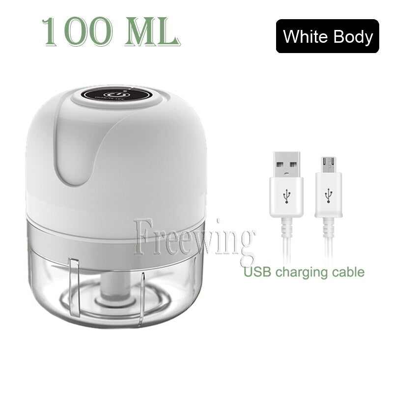 Powerful Mini Electric Garlic Chopper