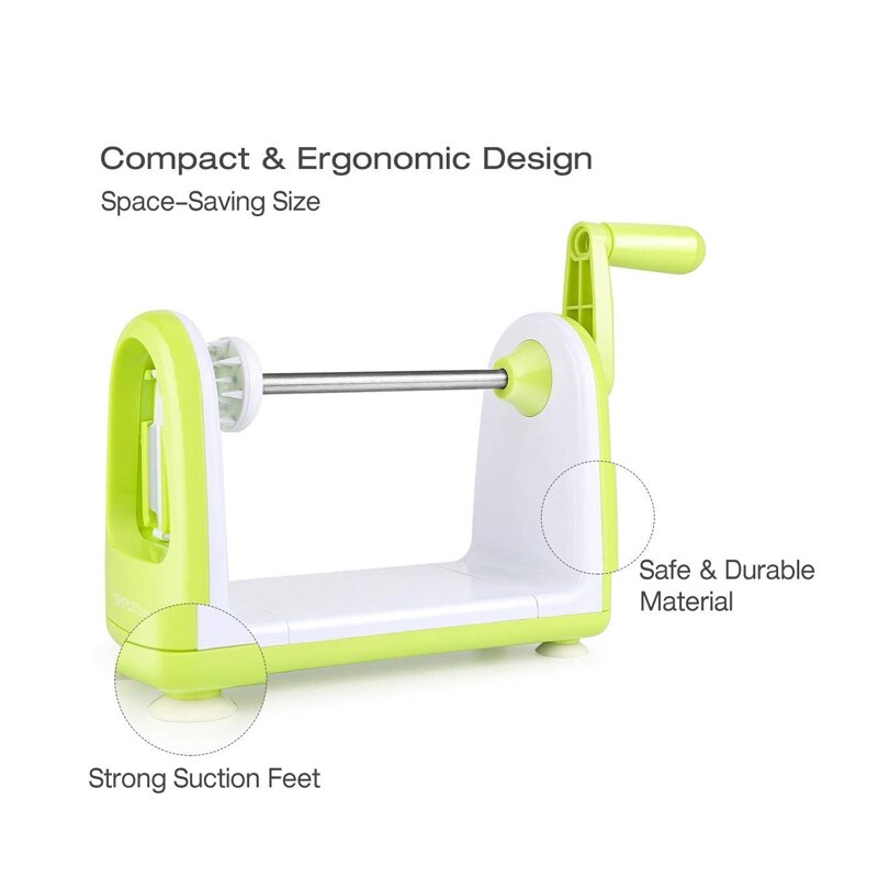 Spiralizer Vegetables Slicer Stainless Steel