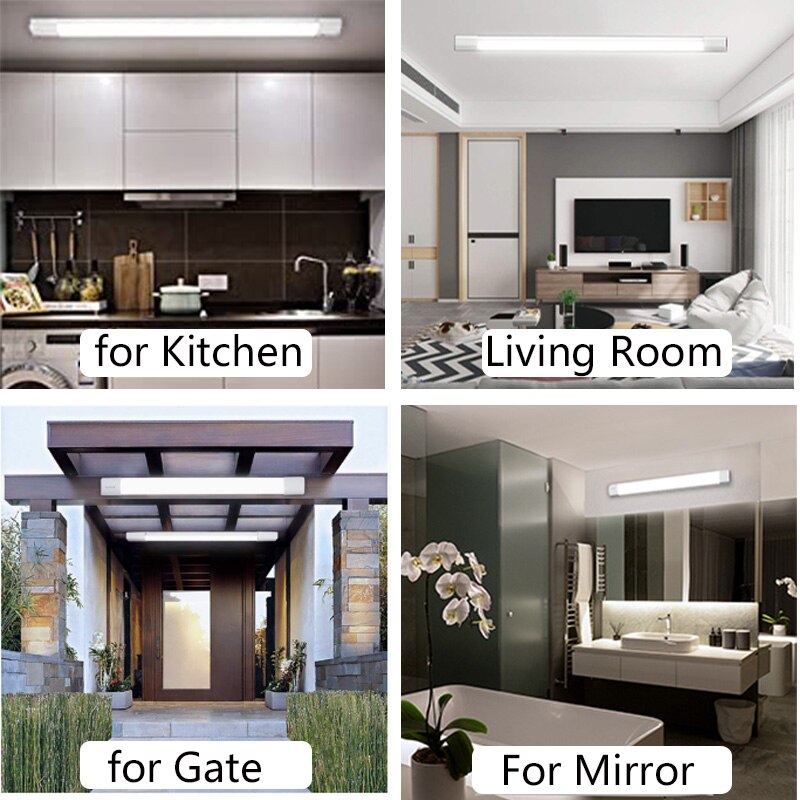 Tube Lamp Bar Light Fixture for Wall Kitchen