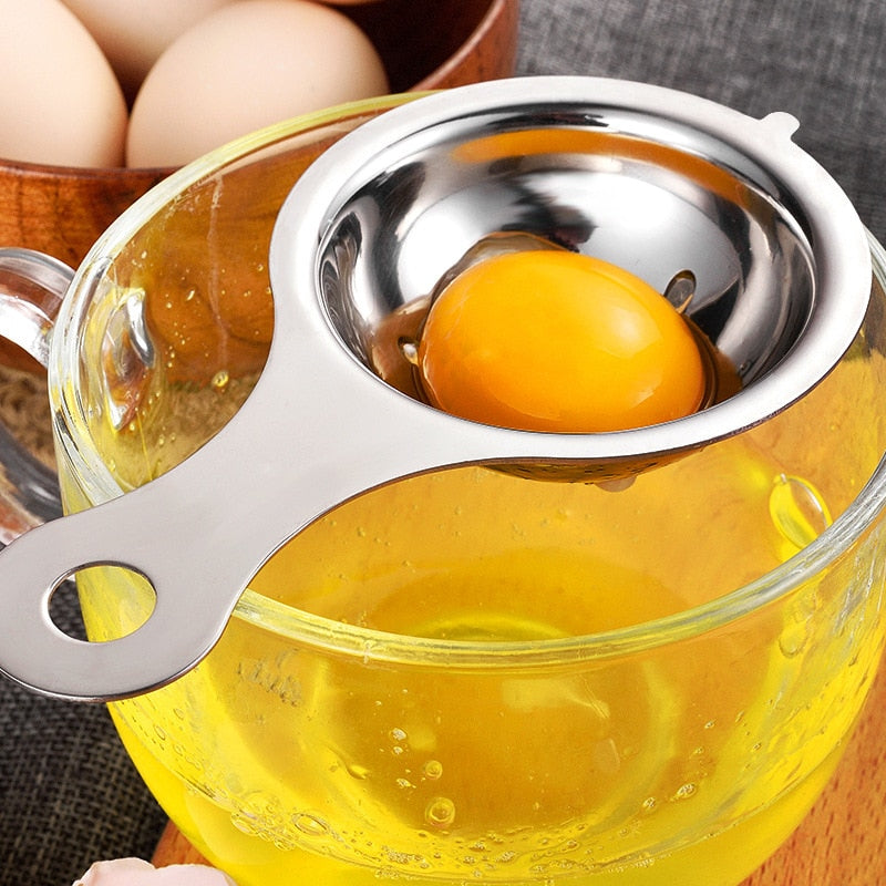 Double-headed metal egg scissors
