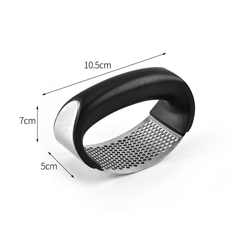 Stainless Steel Crush Garlic Press