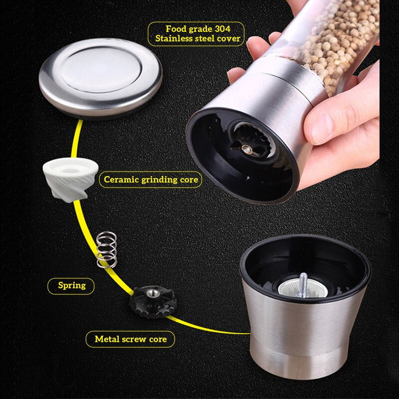 Stainless Steel Manual Mill Grinder