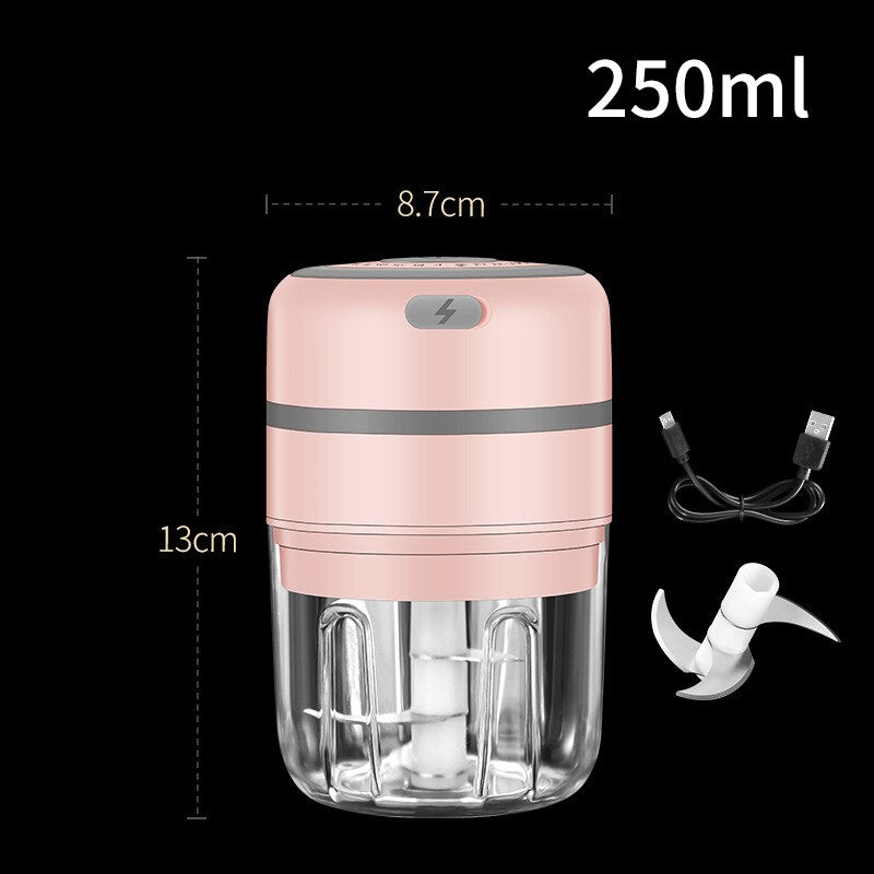 Mini Electric Garlic Chopper USB