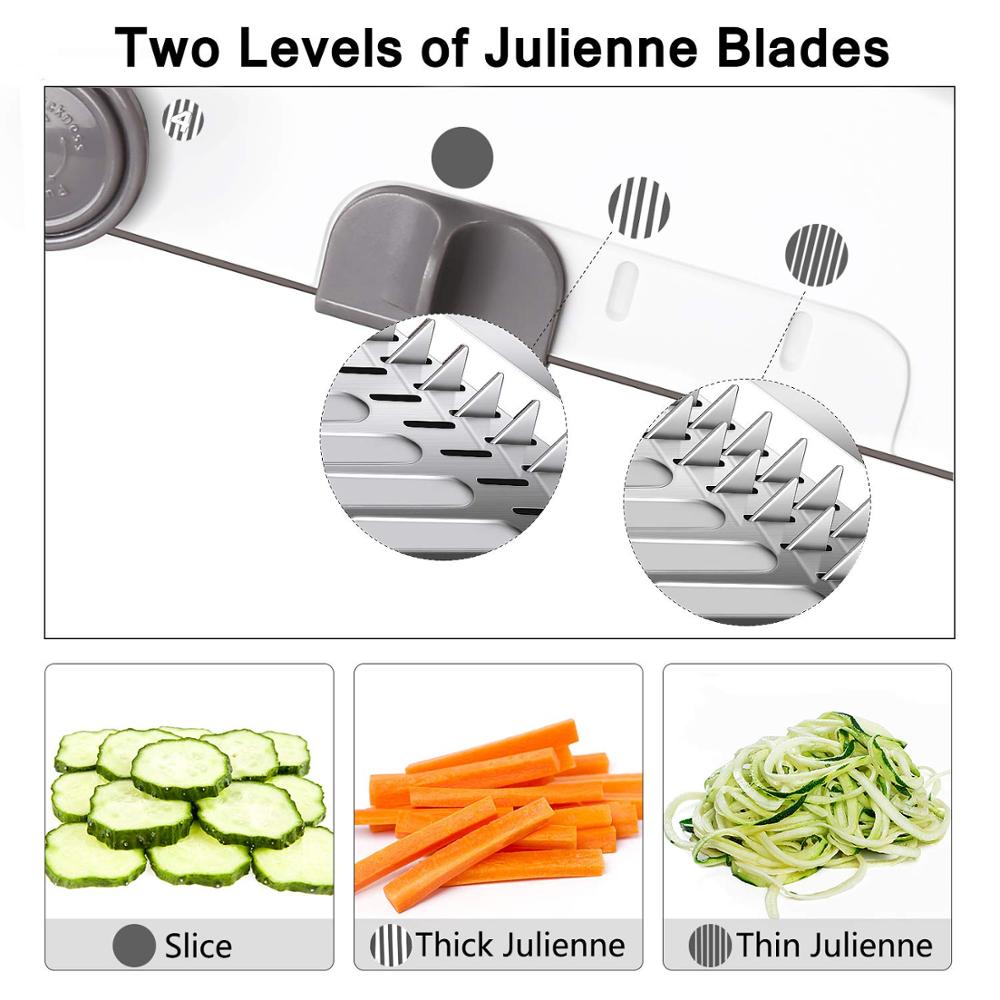 Adjustable Mandoline Slicer Stainless Steel