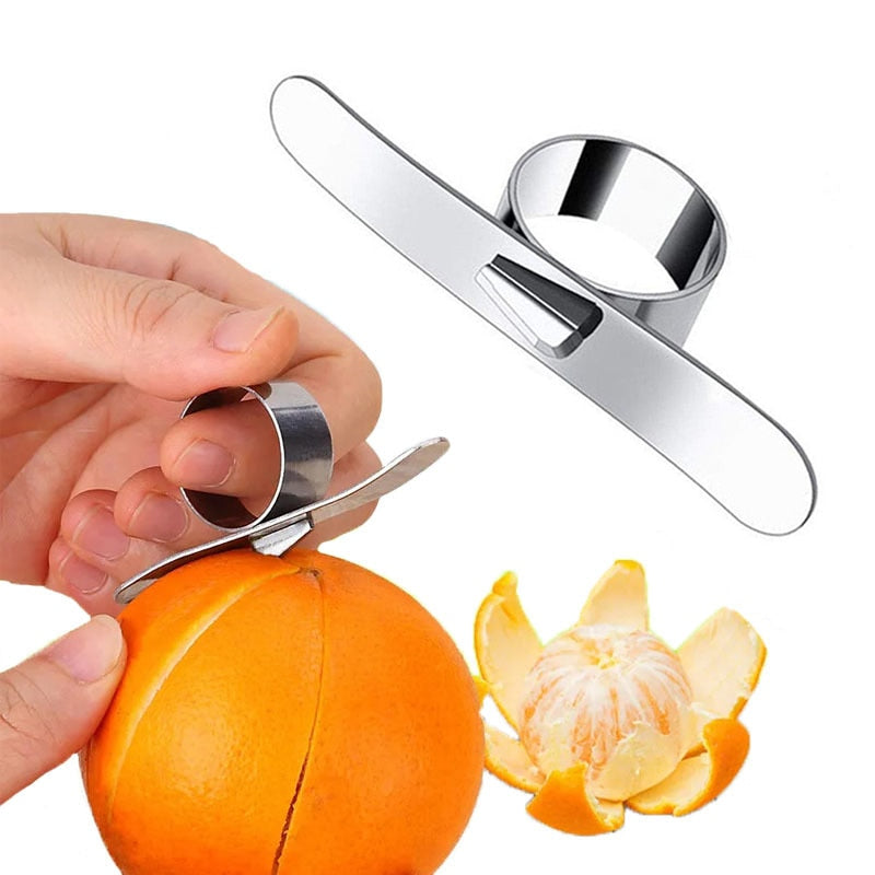 Stainless Steel Orange Peeler