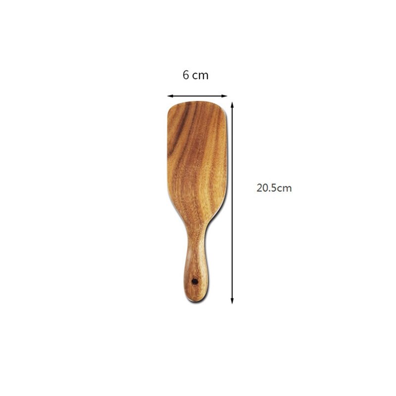 Wooden Spatula For Cooking Slotted
