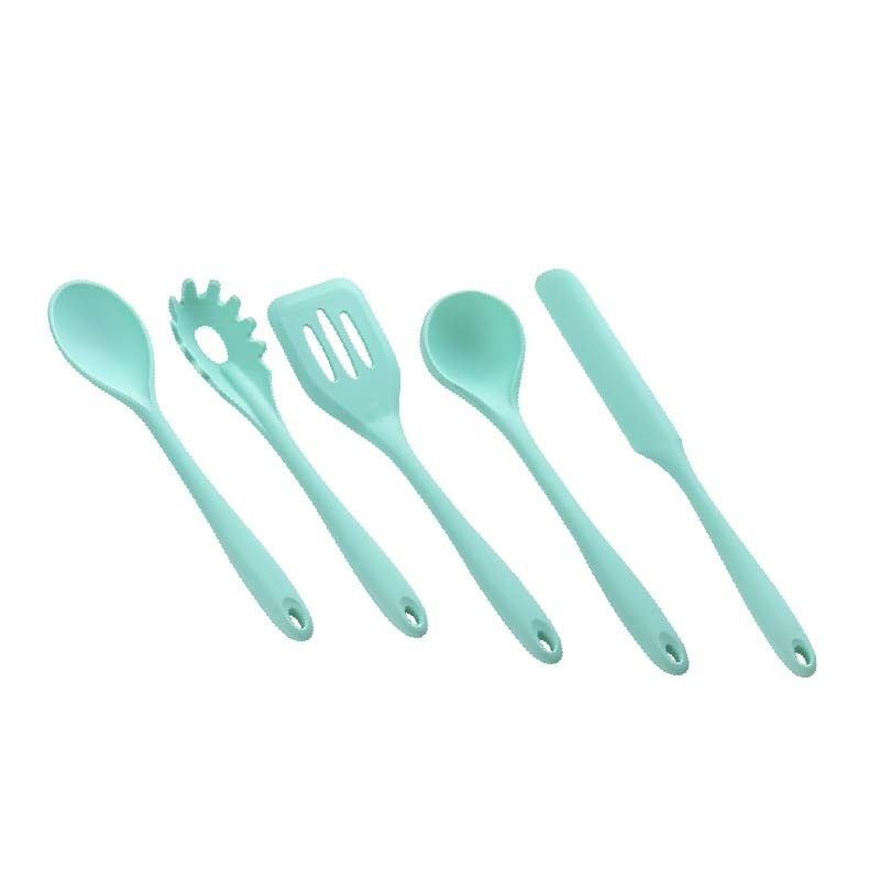 5 Piece Silicone Large Spatula Set