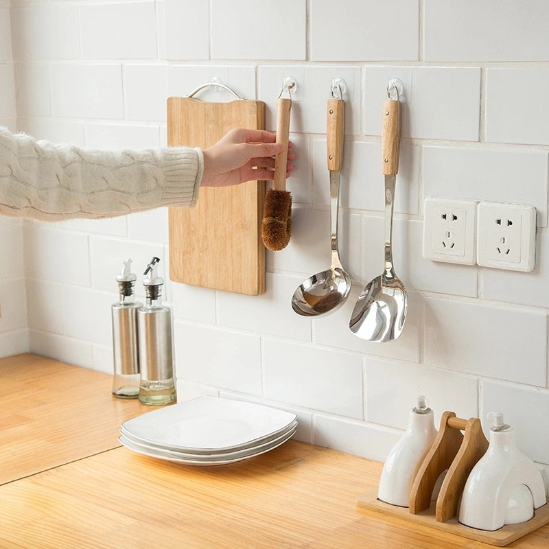 Transparent Wall Hooks Hangers Self Adhesive