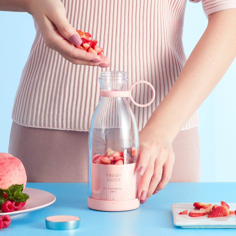 Mini Handheld Mixer Juicer Machine Milkshake