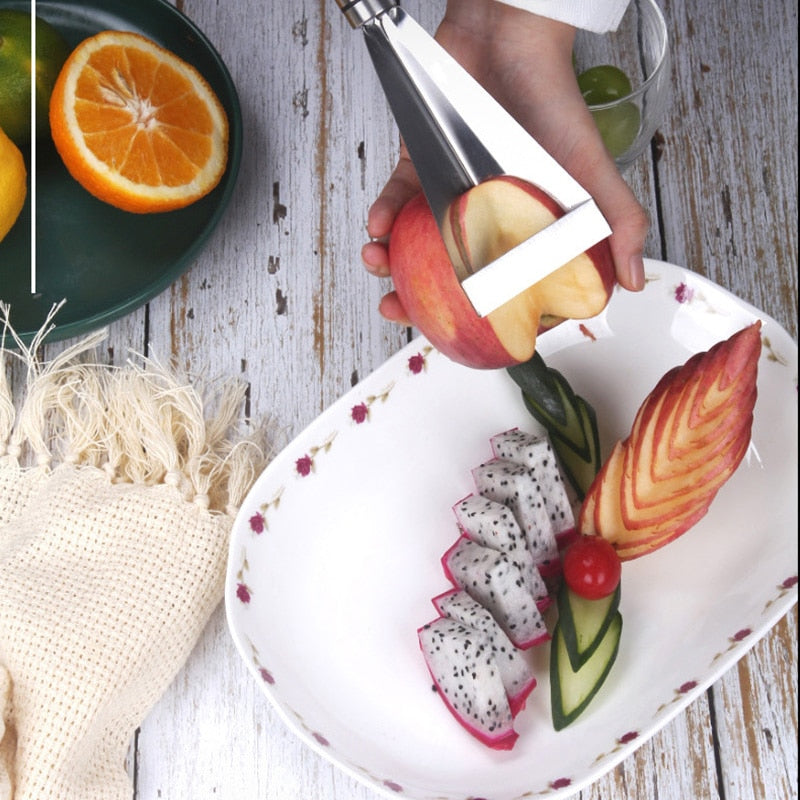 Fruit Vegetable Salad Slicer Cutter Carving Knife