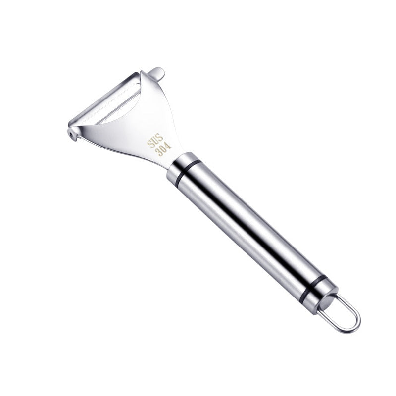 Stainless Steel Peeler Fruit Vegetable Double Blades Practical Durable