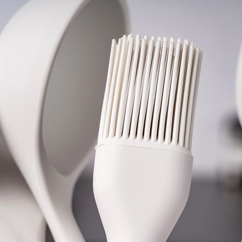 Silicone Wooden Handle Non-Stick Spatula