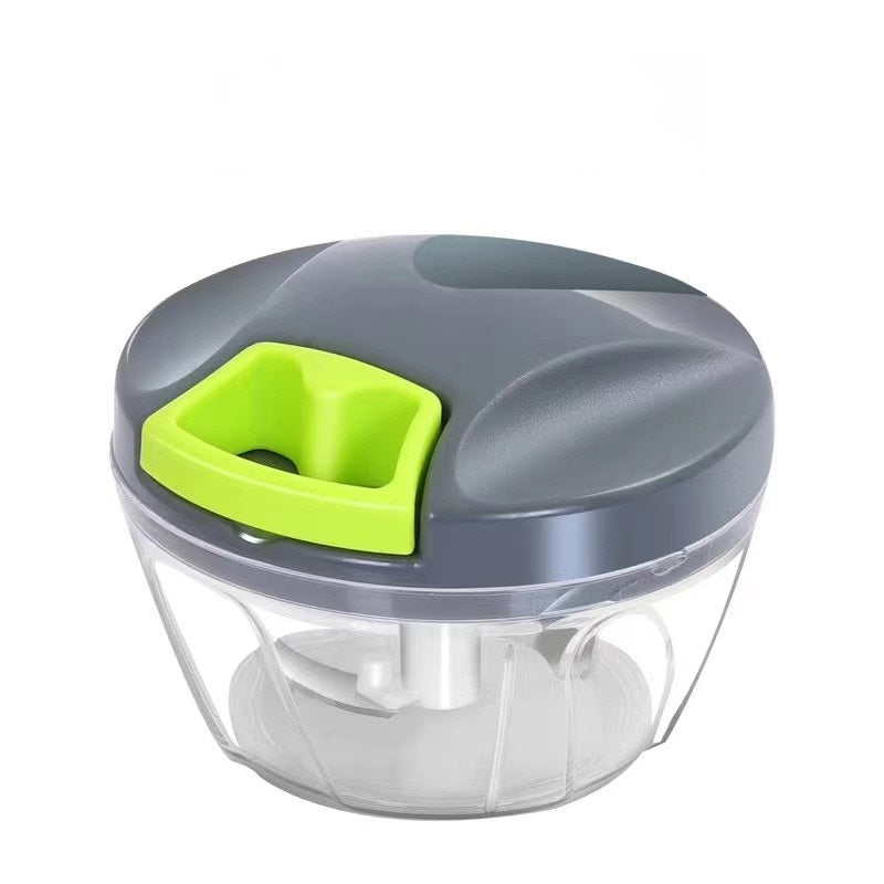 Manual Garlic Onion Crusher Food Chopper
