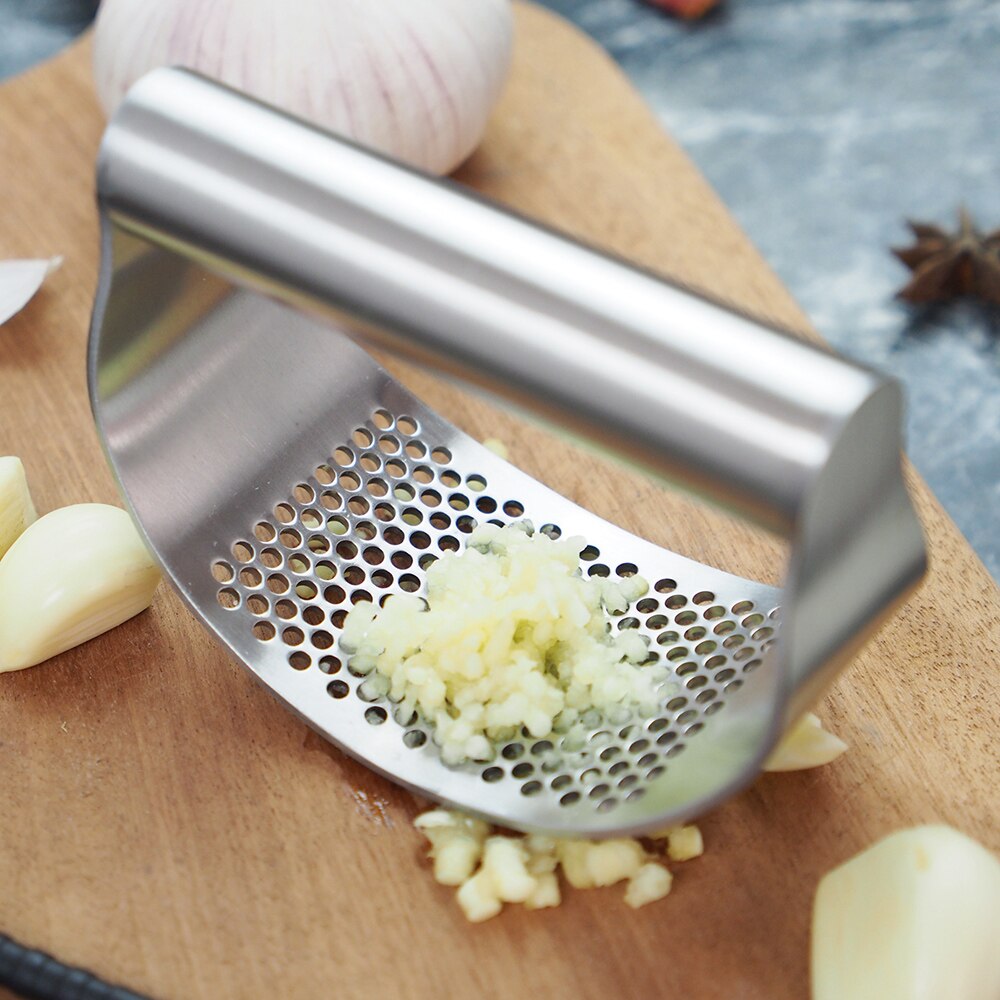 Garlic Chopper Mincer Press, Kitchen Garlic Masher