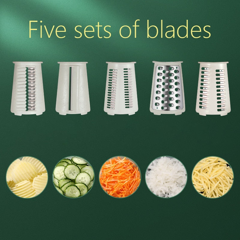 Food Shredder Potato Fruit Slicer Cutter Meat Grinder