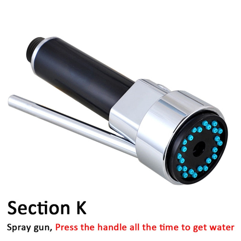 ABS Kitchen Tap Pull Out Parts Kitchen Faucet Replacement