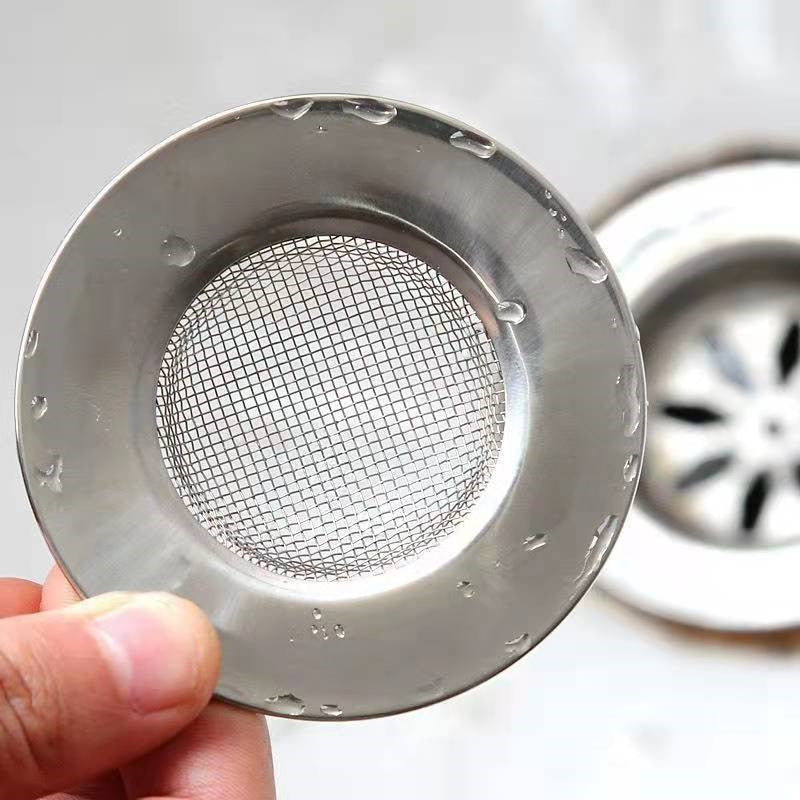 1PCS Stainless Steel Bathtub Hair Catcher