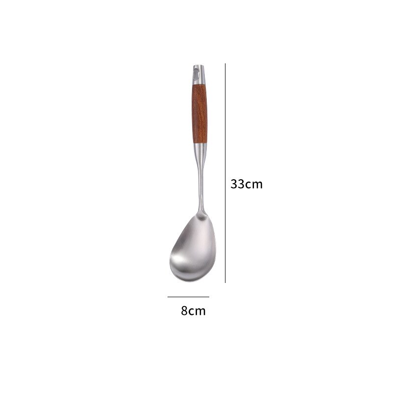 Wooden Handle Cooking Utensil Spatula