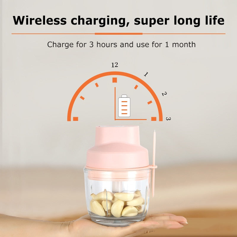 Multifunctional Cordless Vegetable Chopper