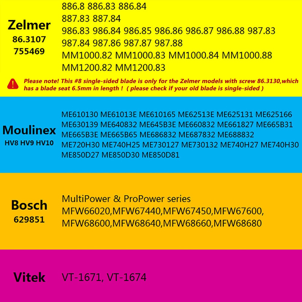 Meat Grinder Knife Mincer Blade Kitchen Appliance