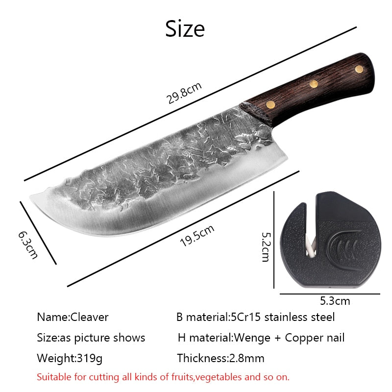 Meat Cleaver Vegetable Chopper Knife