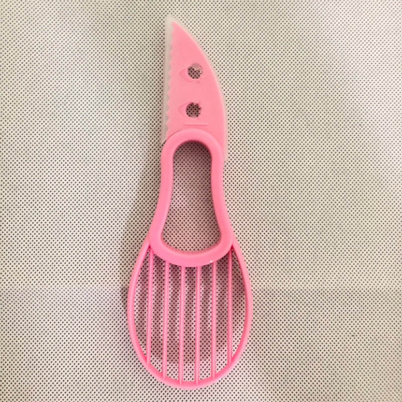 3 In 1 Avocado Slicer Shea Corer Butter Fruit Peeler