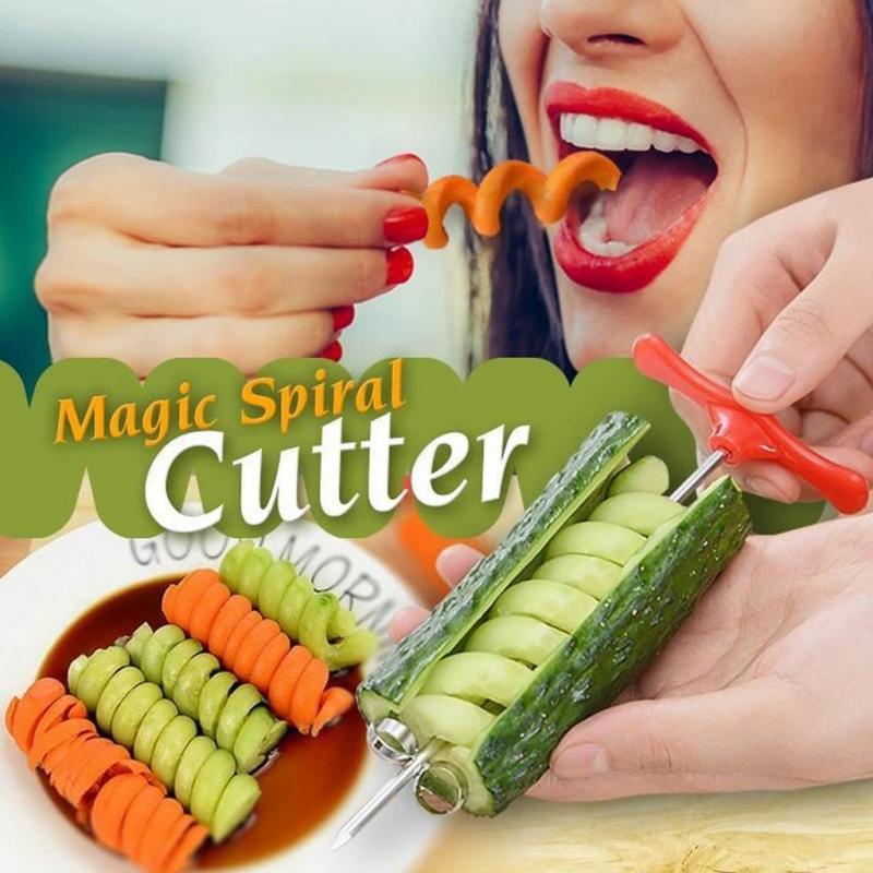 Vegetables chopper Easy Spiral Screw Slicer