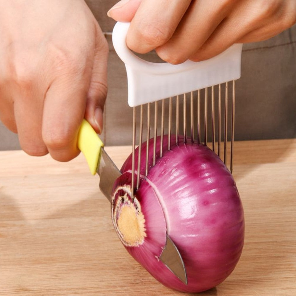 Stainless Steel Onion Needle Fork Vegetable Fruit