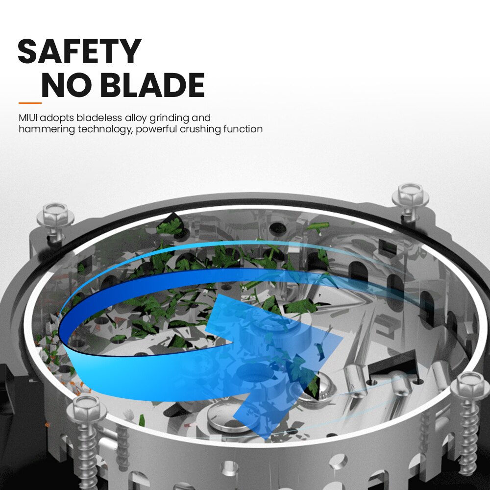 Stainless Steel Food Waste Grinding System