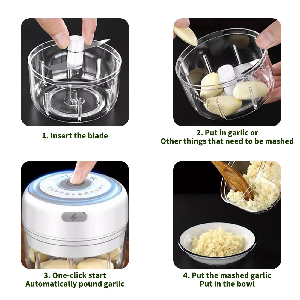 Electric Masher Grinder Mini