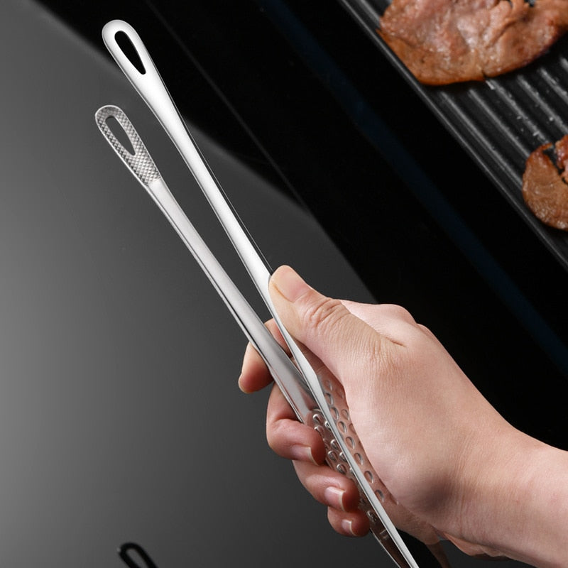 Stainless Steel Food Tongs Long