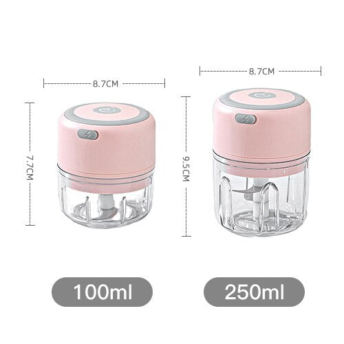 Garlic Chopper USB Charging Ginger Masher