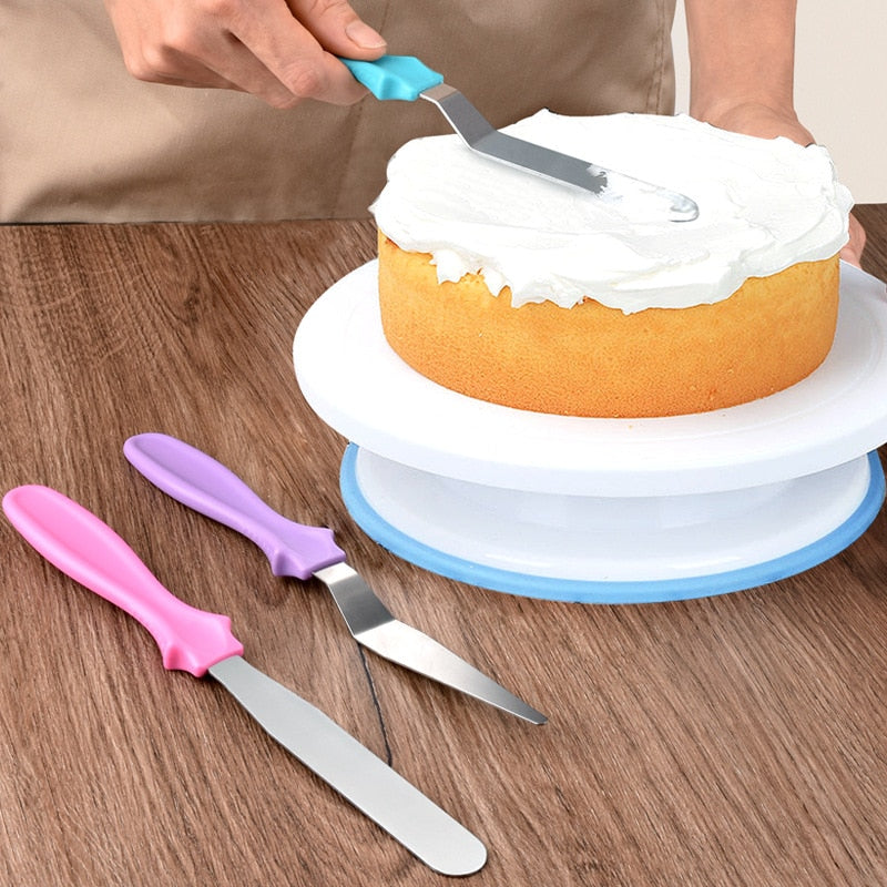 Kitchen Cake Cream Spatula Stainless Steel