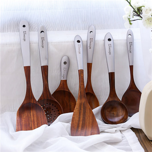 Wood Cooking Tool Set Eco-friendly