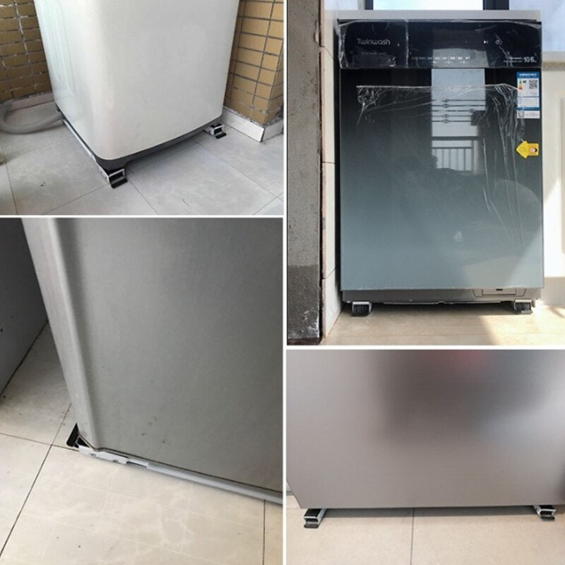 Washing Machine Stand Movable Adjustable