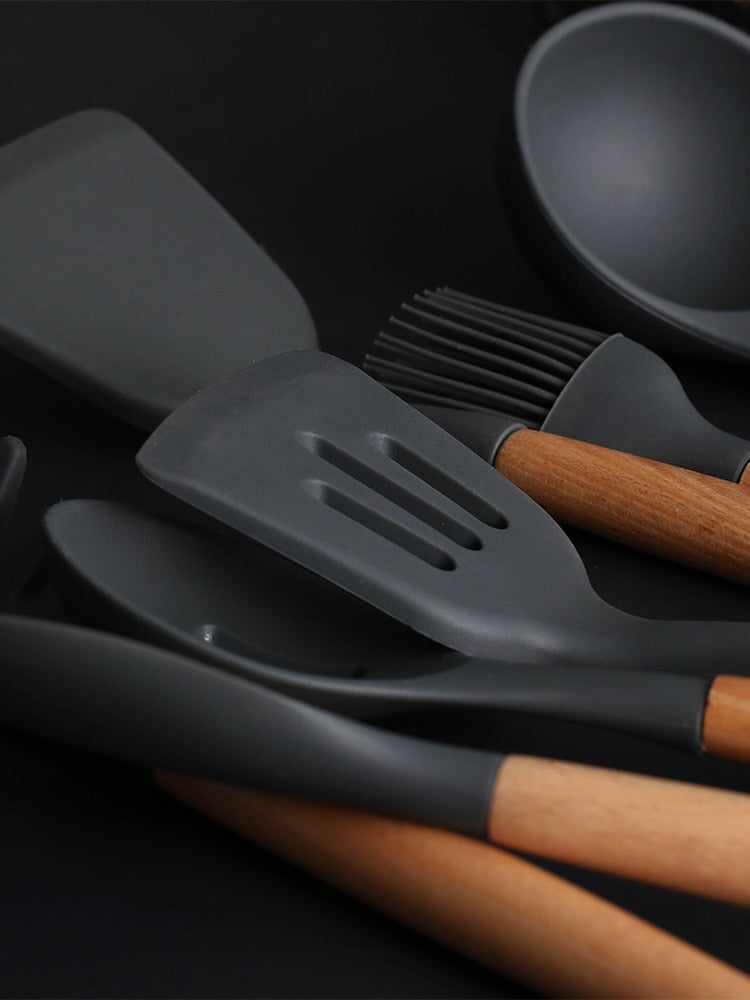 Silicone Cooking Utensils kitchen Accessories Set
