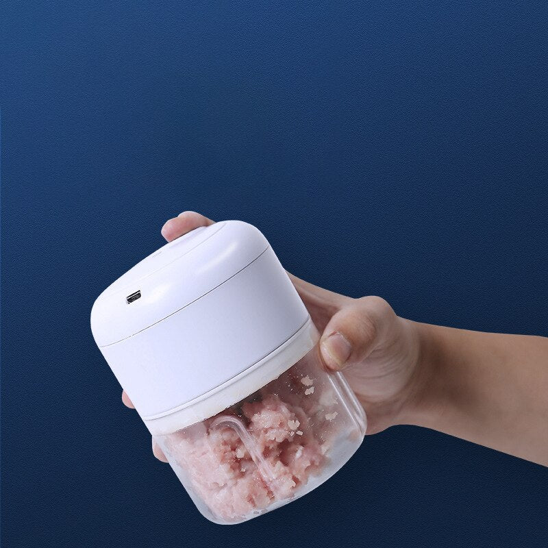 Mini Electric Food Mixers Kitchen Garlic Chopper