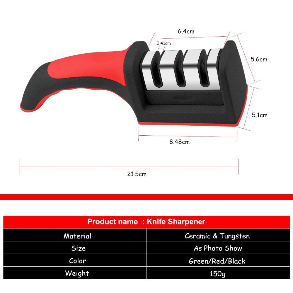 3-Stage Knife Sharpener