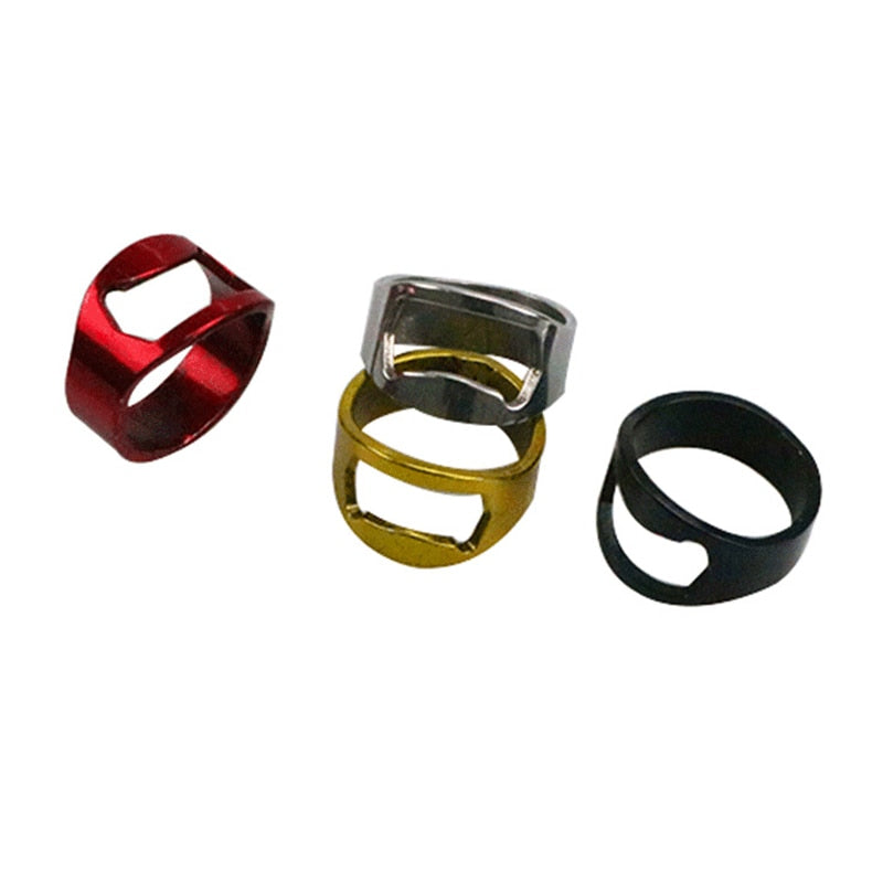 Stainless Steel Beer Ring Bottle Opener