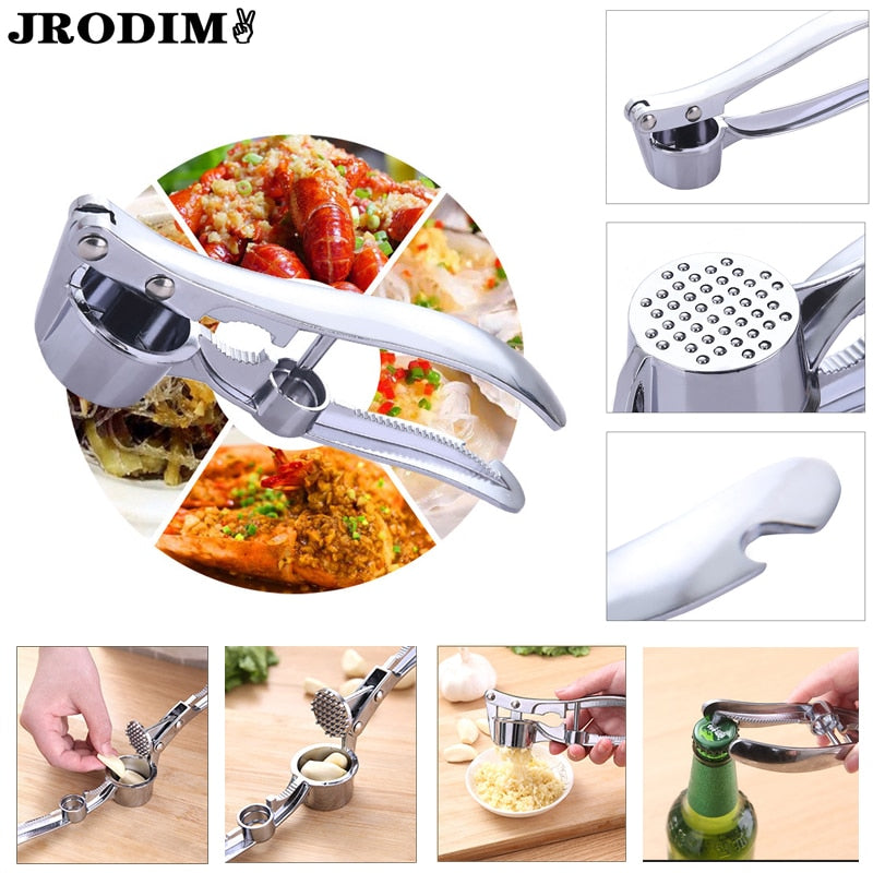 Multifunction Garlic Press Crusher
