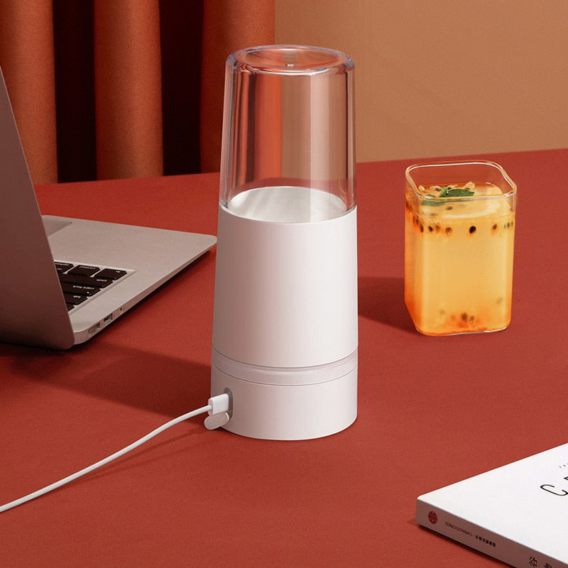 USB Mini Electric Stainless Steel Fruit Juicer
