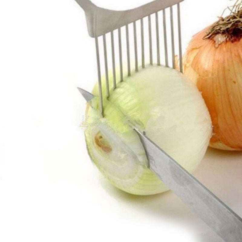 Handheld Onion Potato Fork Vegetables Fruit Slicer