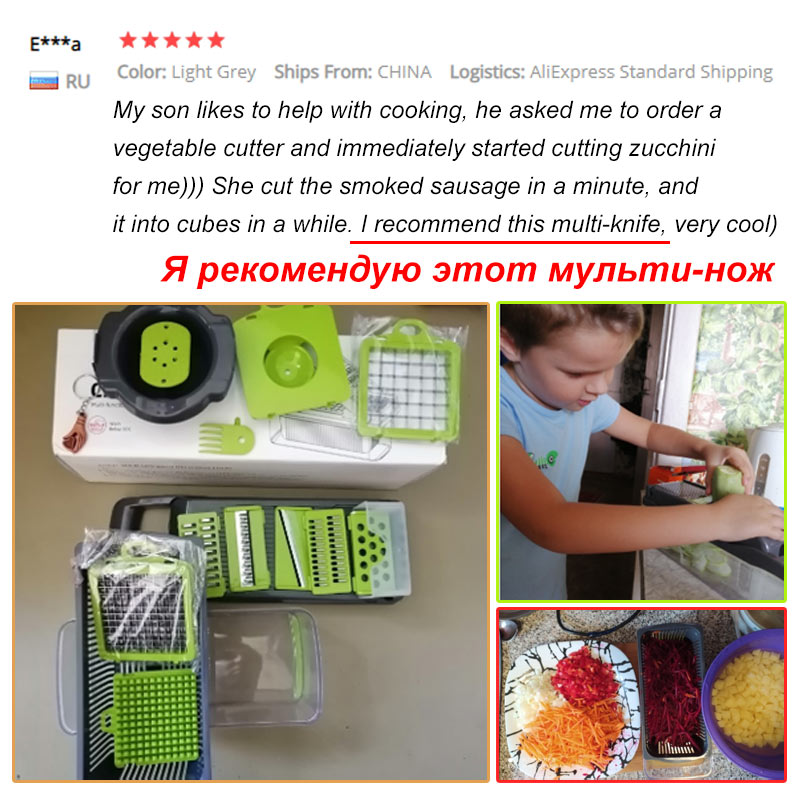 Vegetable Cutter Fruit Slicer Grater Shredders