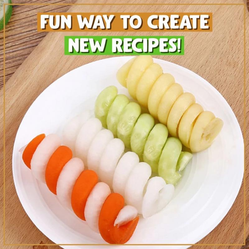 Vegetables chopper Easy Spiral Screw Slicer