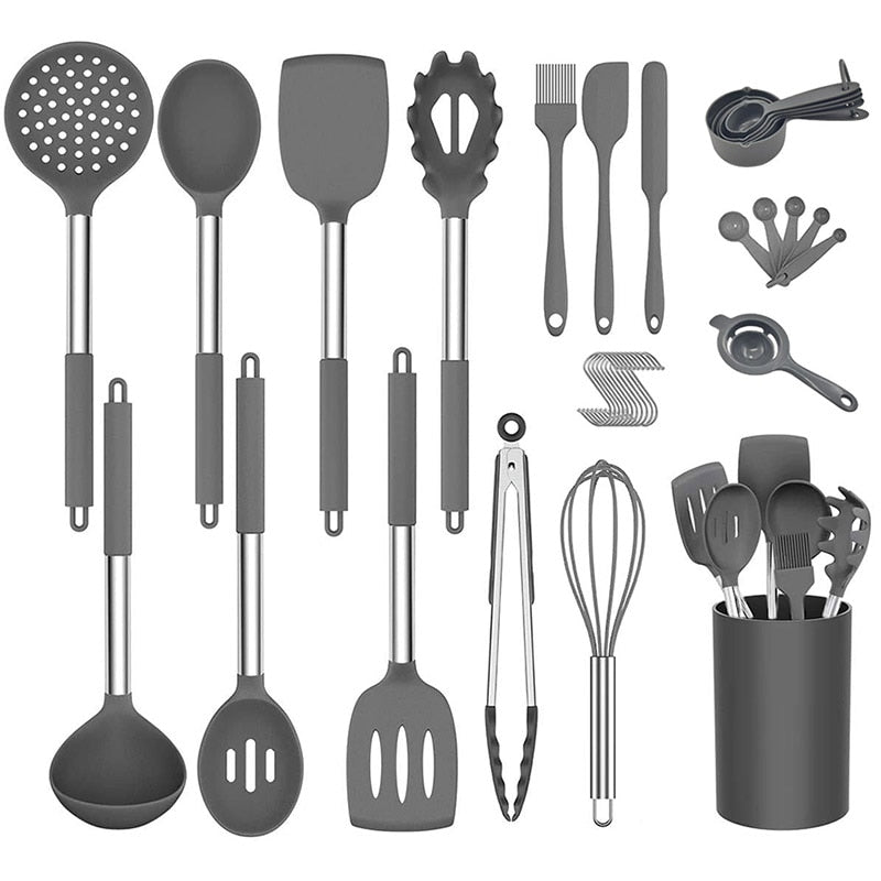 Kitchen Cooking Utensils Set Heat Resistant