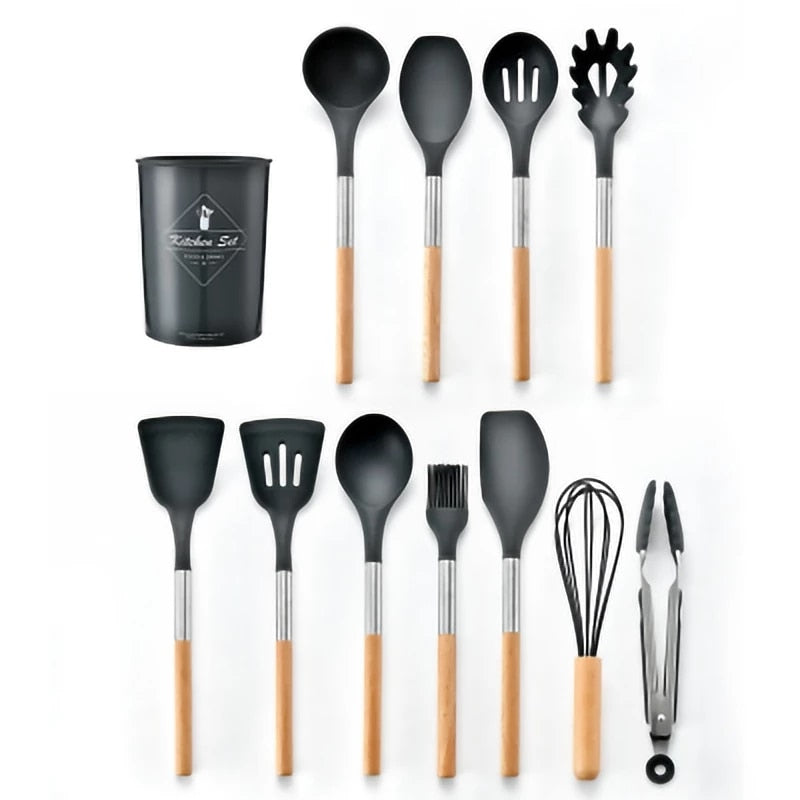 Silicone Cooking Utensils Set