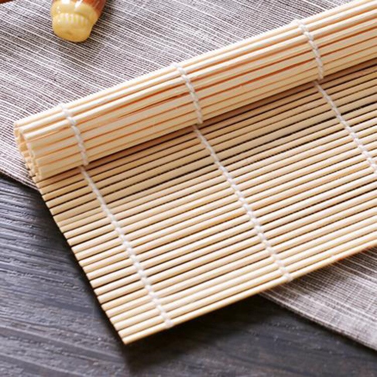 Sushi Set Bamboo Rolling Mats Rice Paddles Tools