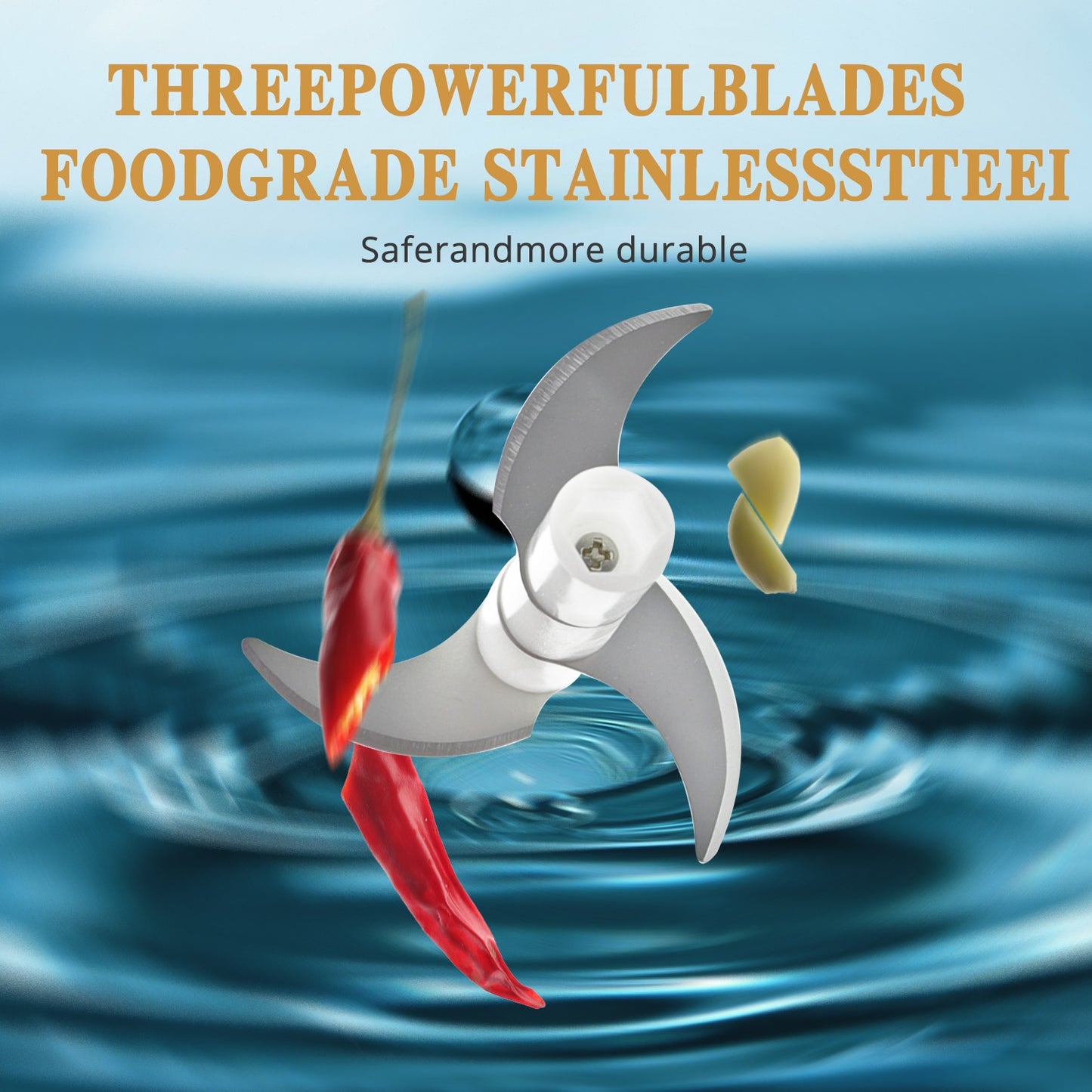 Garlic Mincer Portable Processor